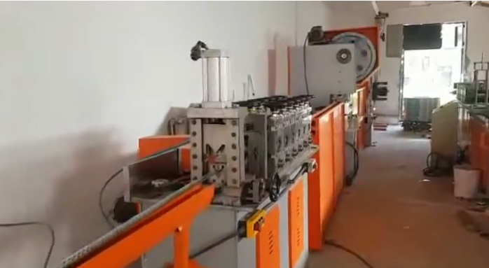 Delikli Alçı Köşe Üretim Hattı Makinası